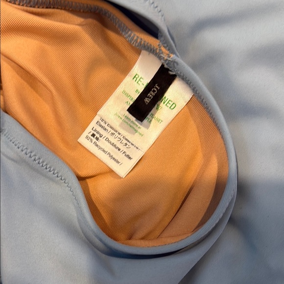 J Crew Reimagined One Shoulder Blue Swimsuit ✨🫶🏻 - Picture 4 of 8